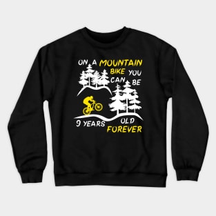 Mountain bike funny quote, cycling gift idea Crewneck Sweatshirt